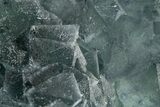 Lustrous Octahedral Green Fluorite on Quartz - China #319958-1